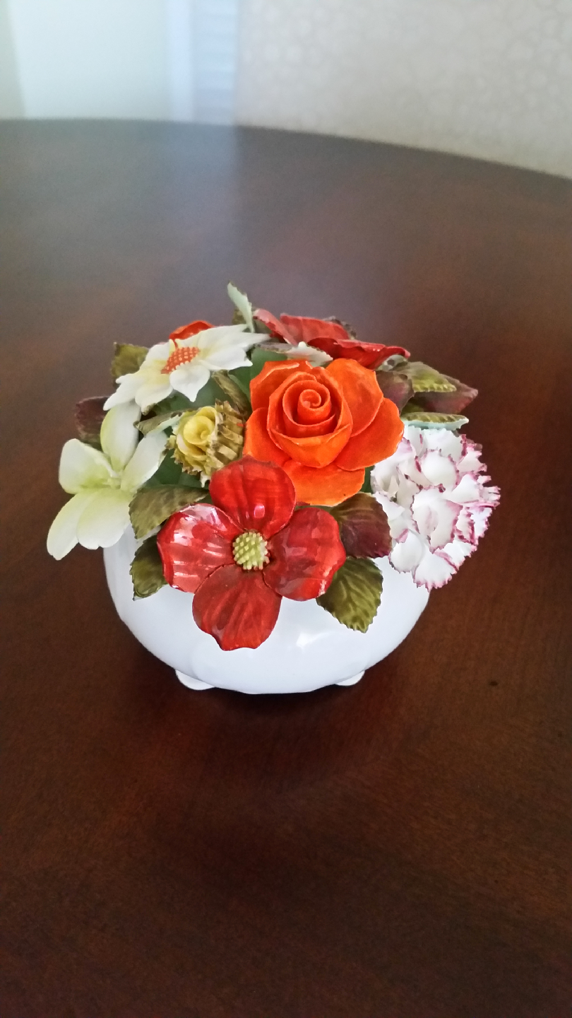 Porcelain Floral Arrangement