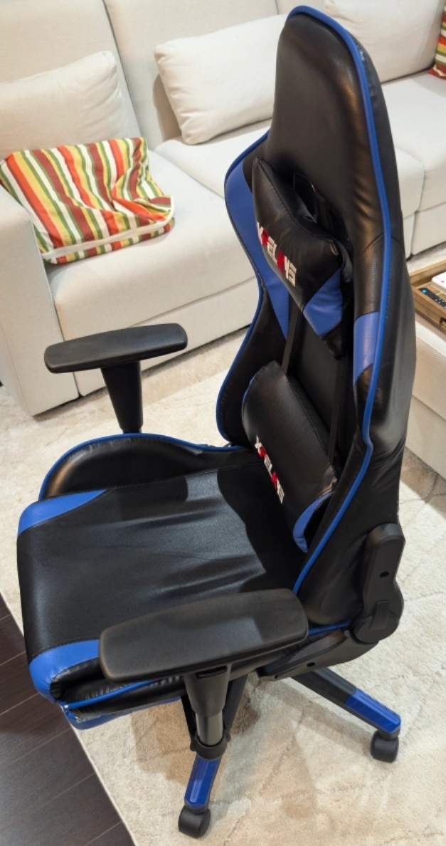 Gaming Chair - Blue & Black - photo 3
