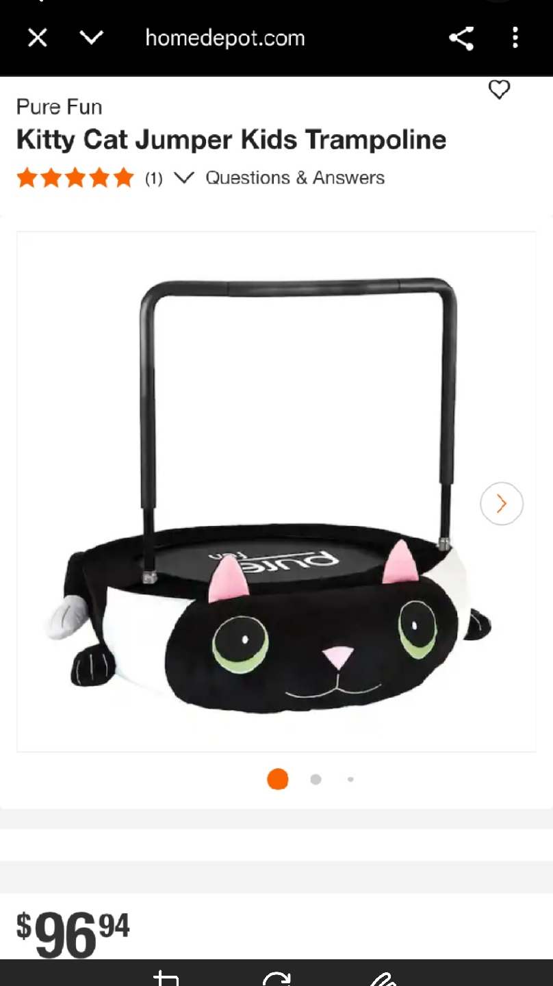 toddler trampoline - photo 2