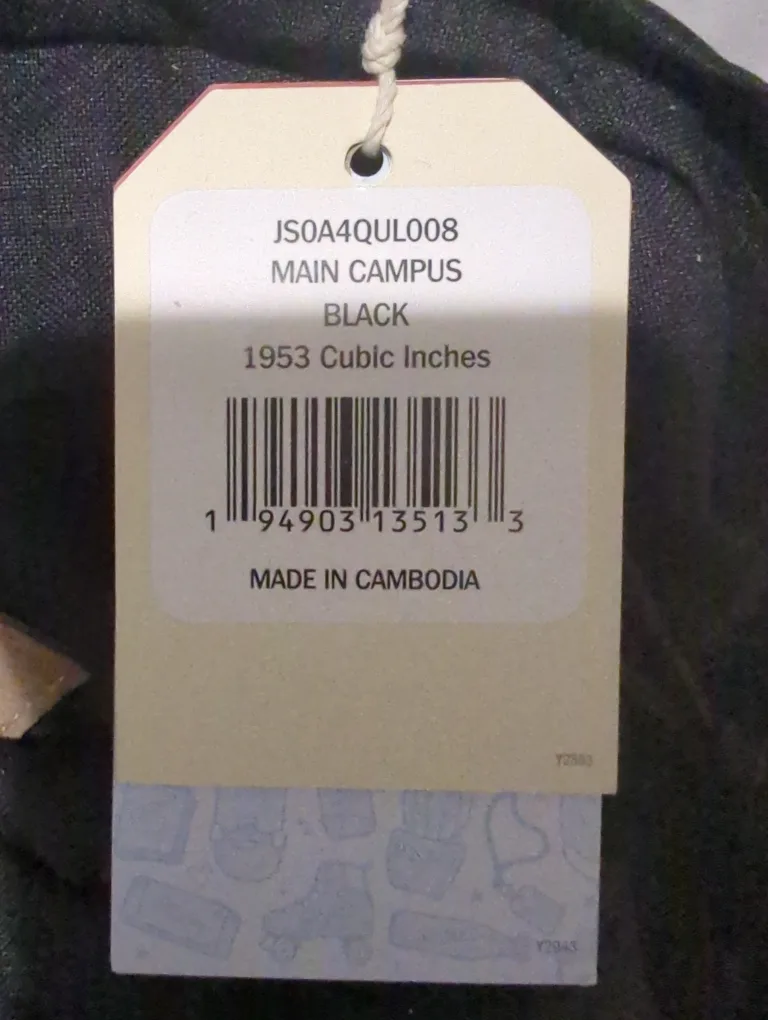 New Jansport Main Campus XL Backpack - Black image indicator(4)