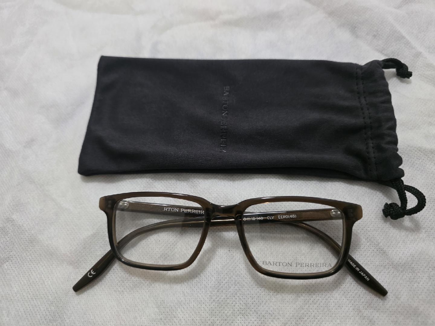 Made in Japan Barton Perreira Unisex Glasses Frame(48mm)