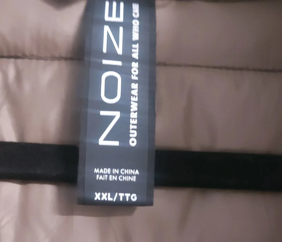 Noize Black Puffer Coat image indicator(2)