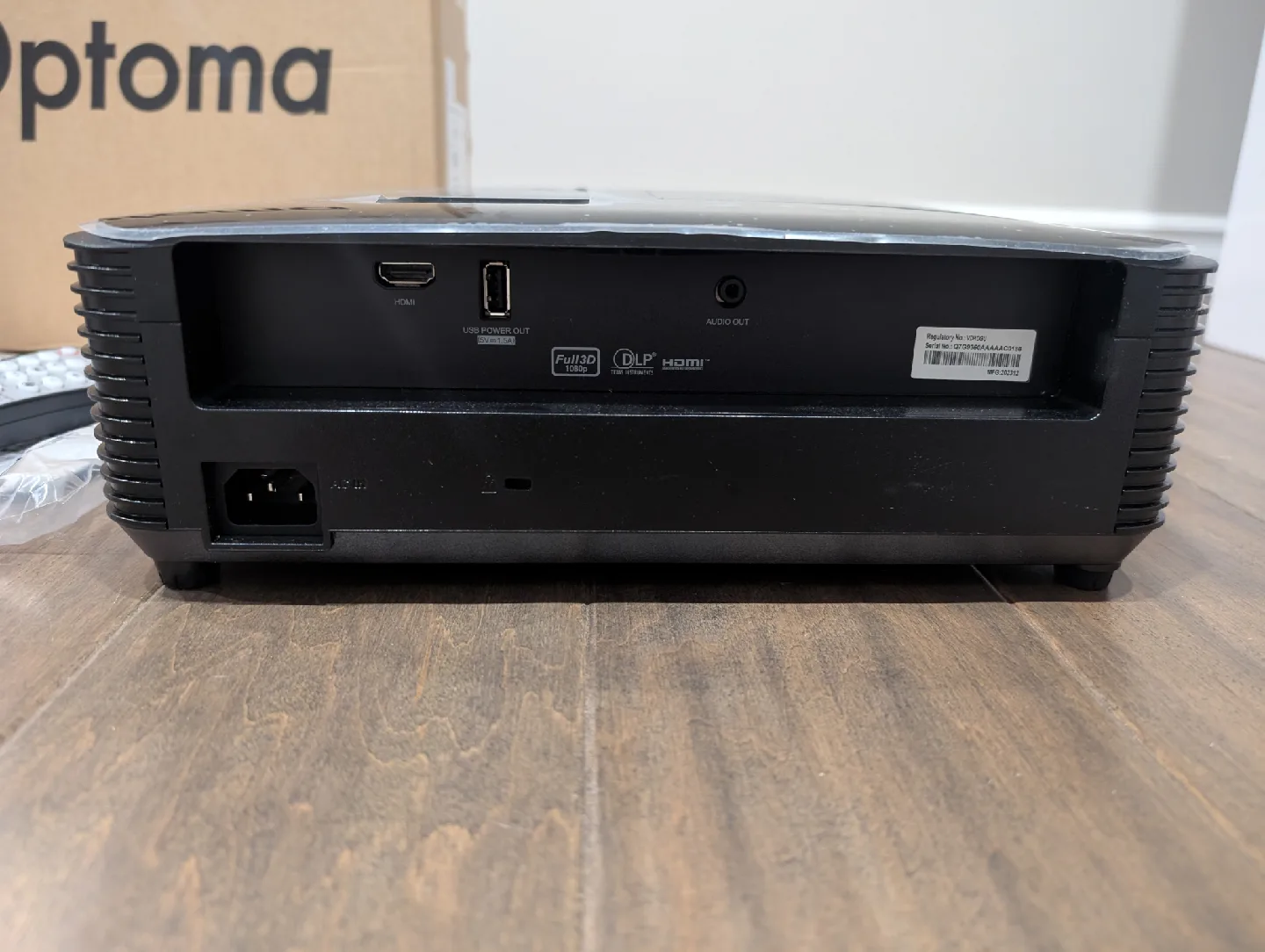 Brand New Optoma High Performance Projector For Sale image indicator(6)