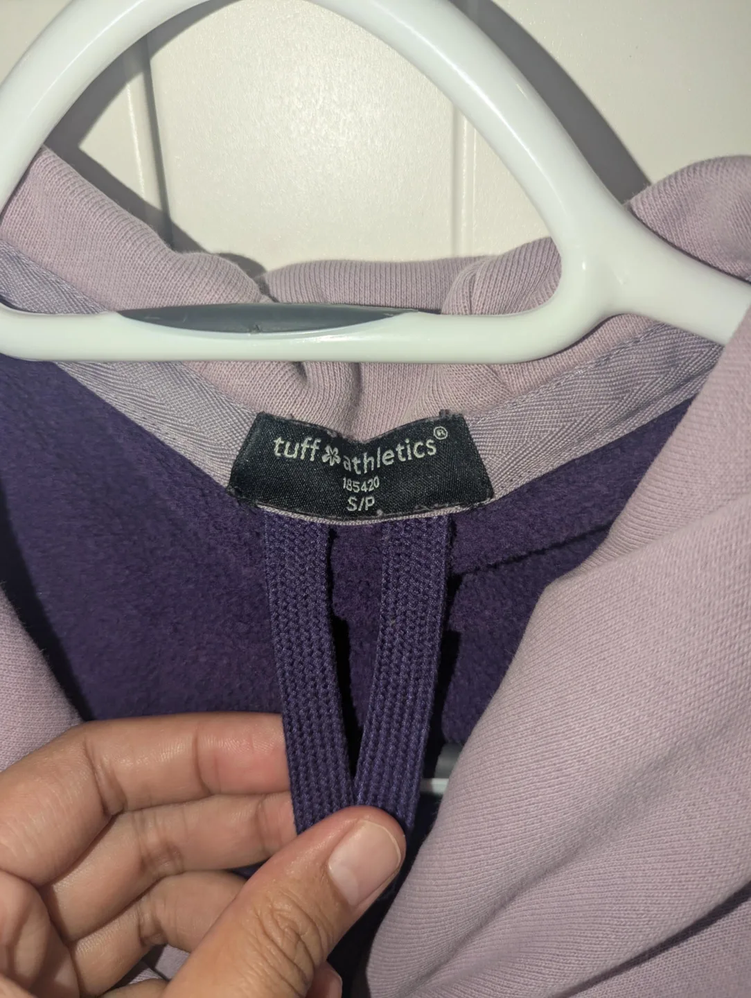 Tuff Athletics Purple Hoodie - Size S/P thumbnail