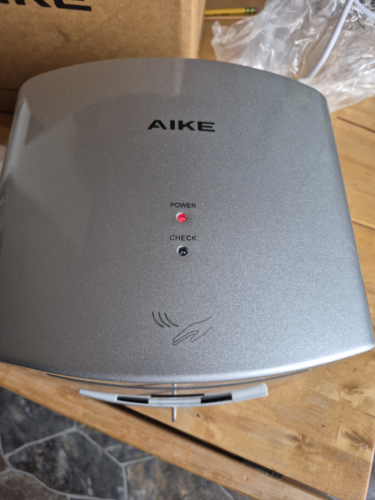AIKE Air blade Hand Dryer AK2630 - Silver - photo 3