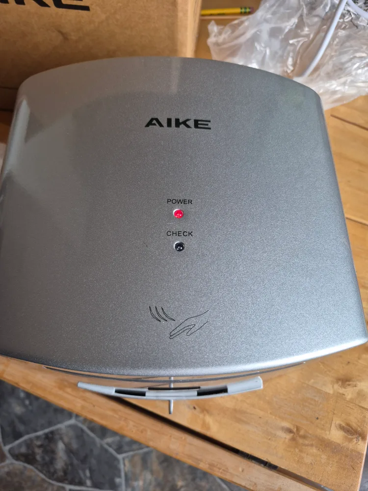 AIKE Air blade Hand Dryer AK2630 - Silver image indicator(3)
