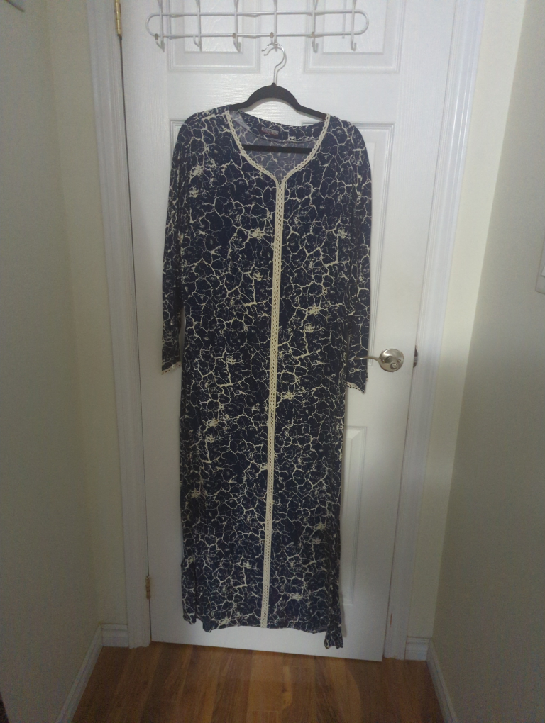 Long sleeve patterned dress - photo 4