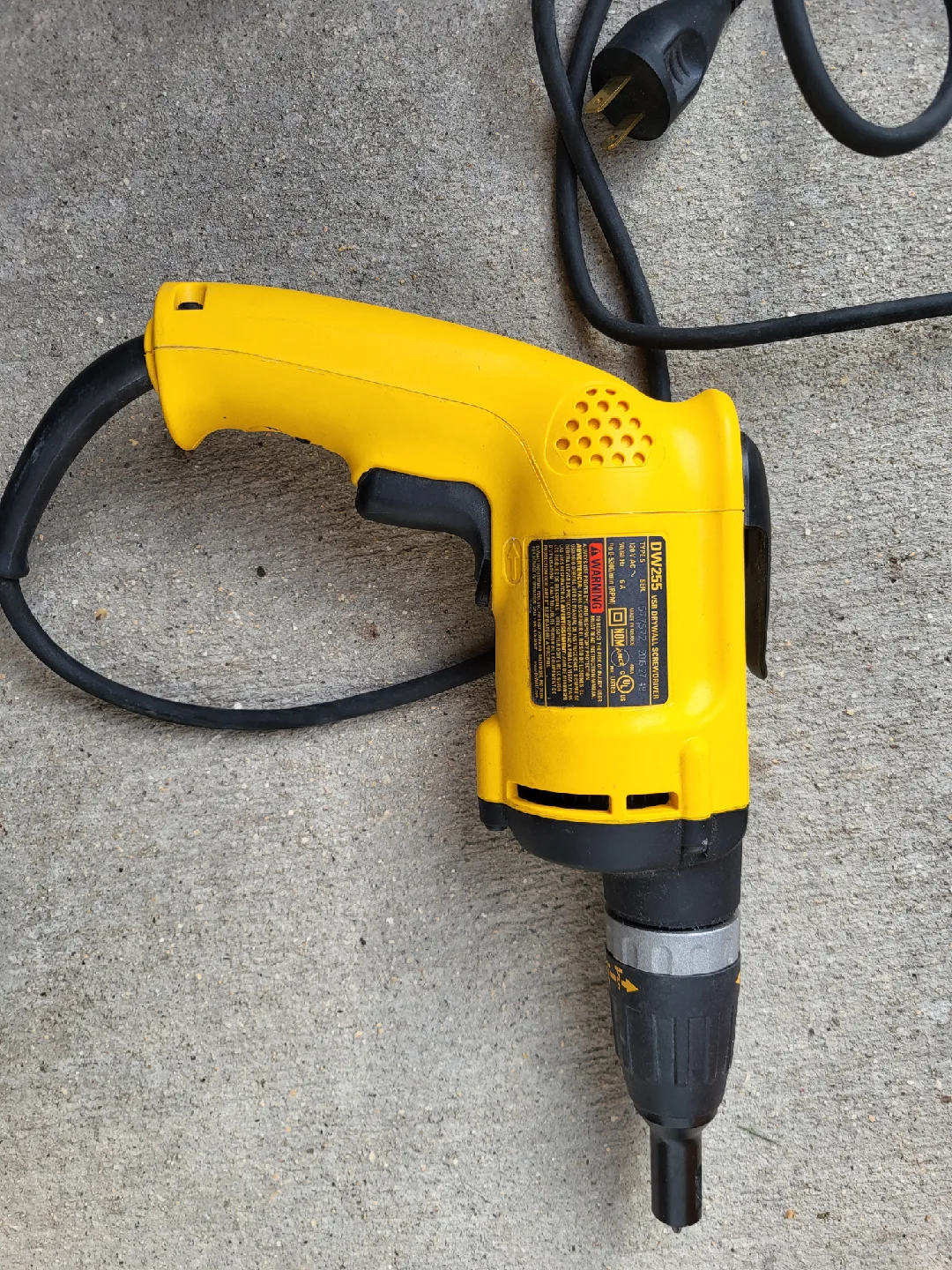 DeWalt DW255 VSR Drywall Screwdriver image indicator(4)