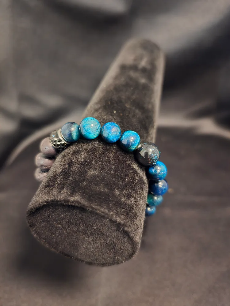 Handmade Beaded Bracelets - Set of 3 image indicator(3)