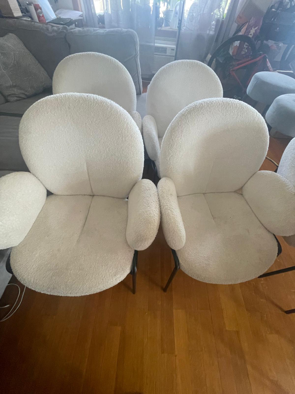 Dining room chairs 6X plus 2 bar stools