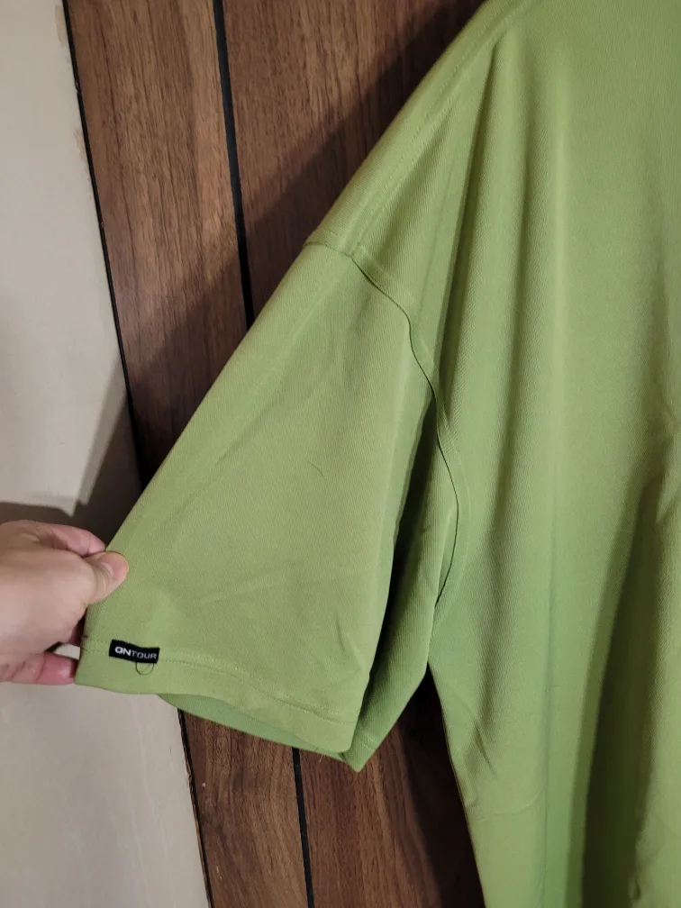 ON TOUR Green Polo Shirt - Size XL image indicator(2)