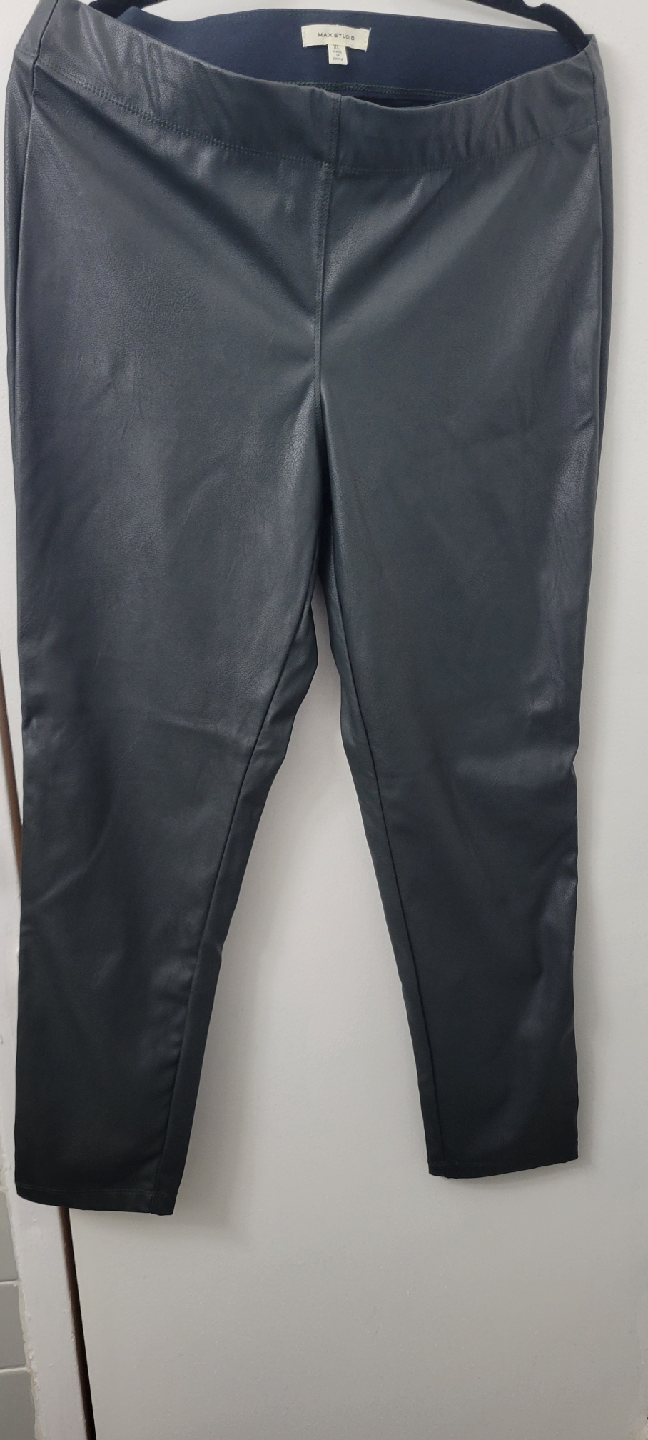 Max Studio XL Faux Leather Pants