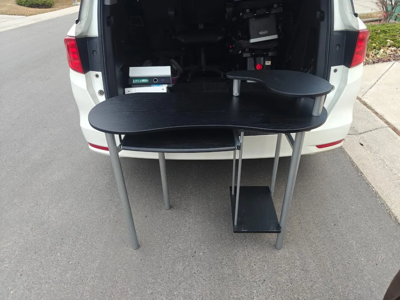 Black Computer Desk image indicator(2)