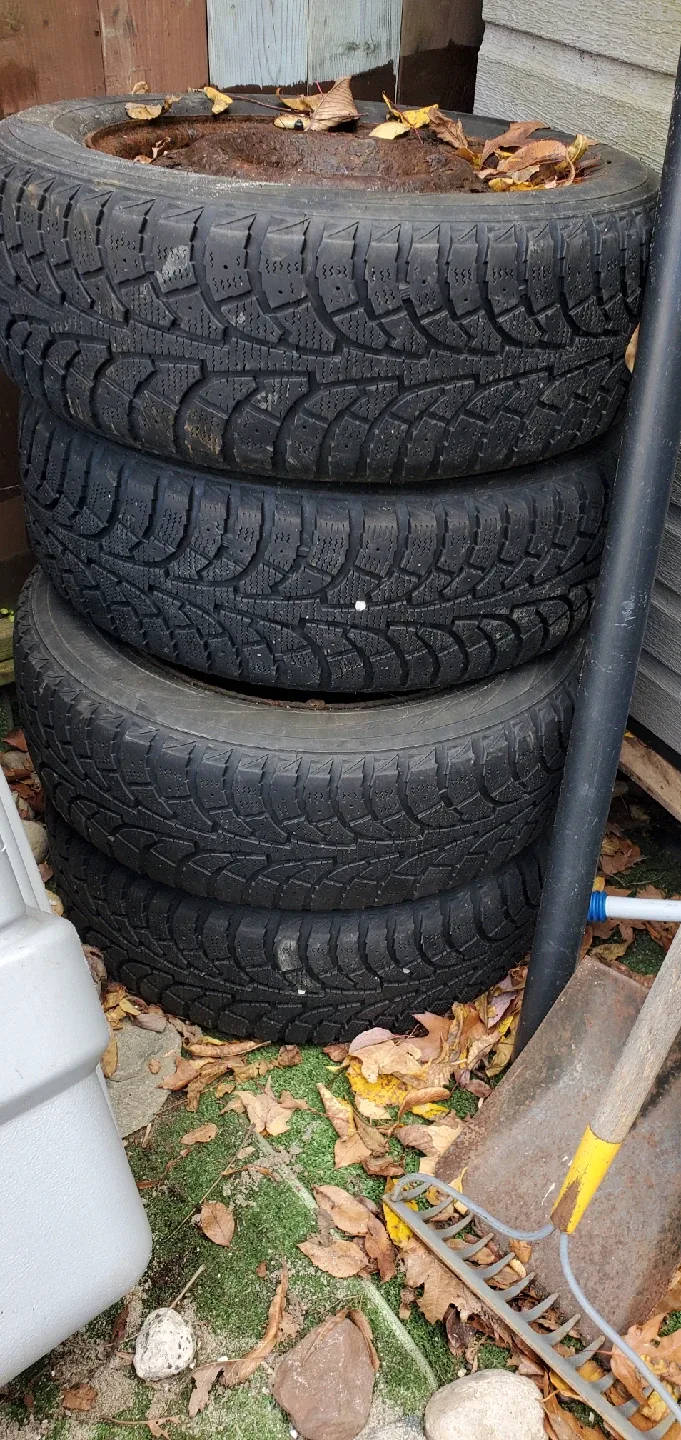 Set of 4 Winter Tires and Rims  215/60R16 95T image indicator(2)