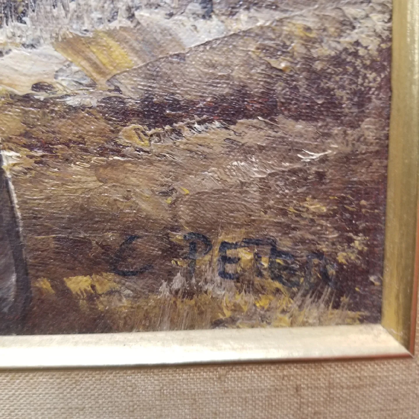 Framed Landscape Painting's by C. Peter image indicator(7)