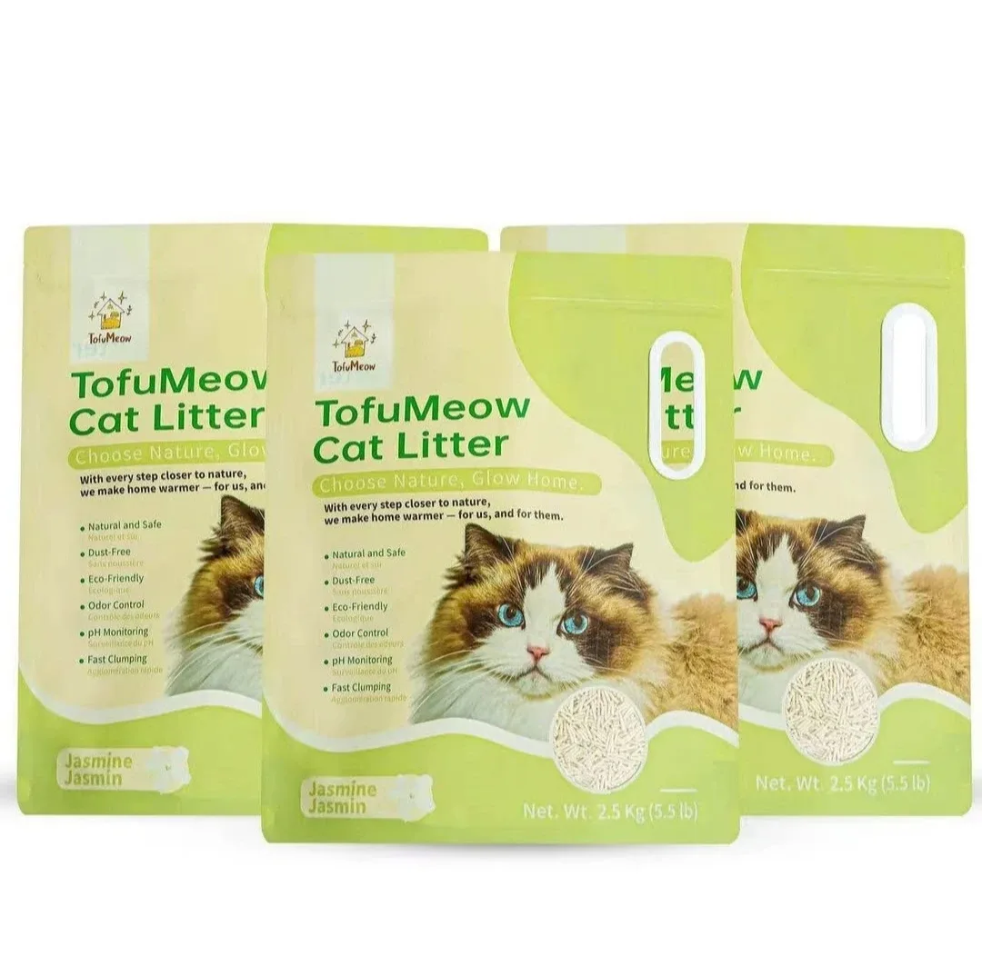 Tofu Cat Litter – Natural, Dust-Free & Eco-Friendly (2.5kg) 🌿 image indicator(2)