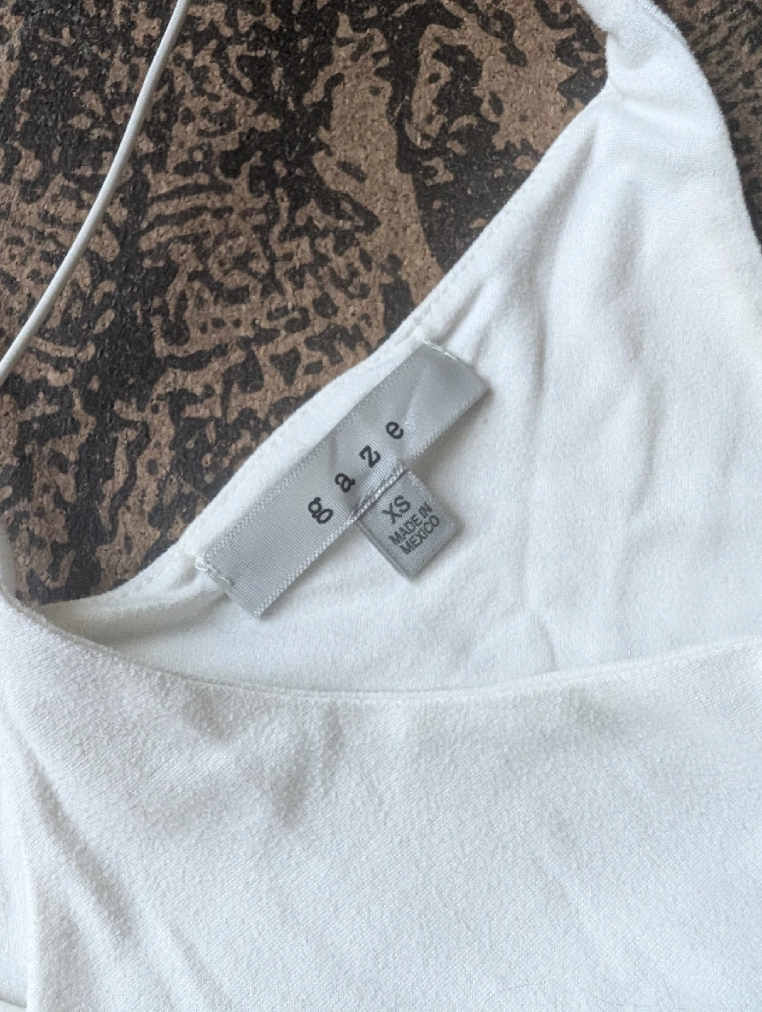 White Cotton Bodysuit - photo 3