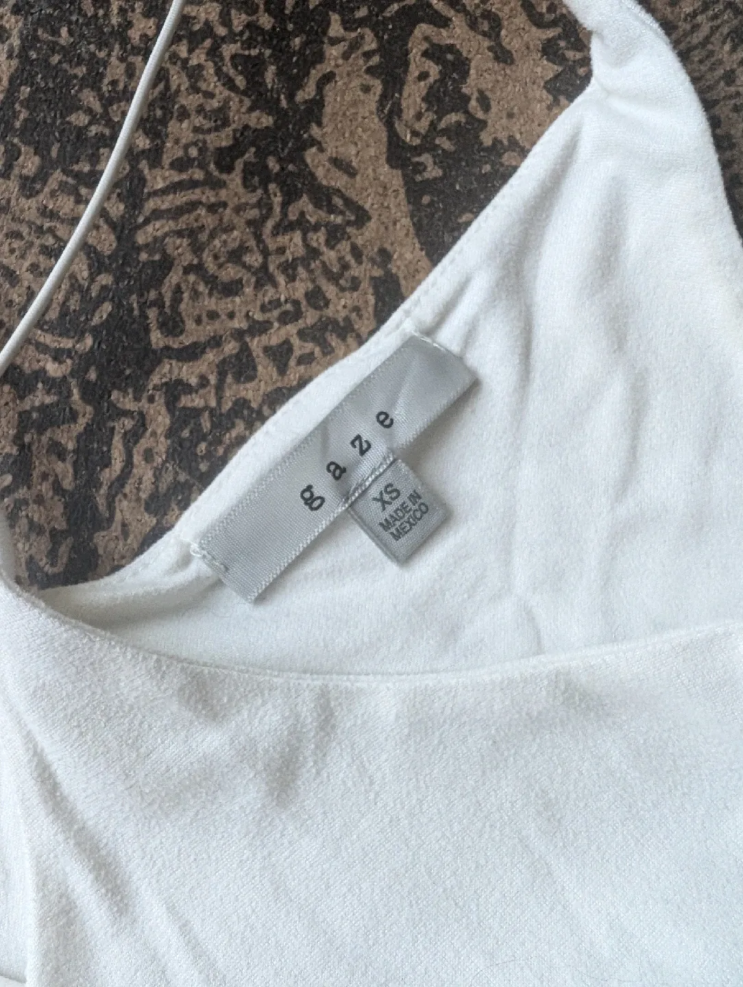 White Cotton Bodysuit image indicator(3)