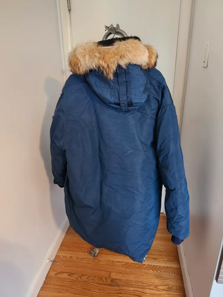 Langridge-Marshall Blue Winter Parka - XL image indicator(2)