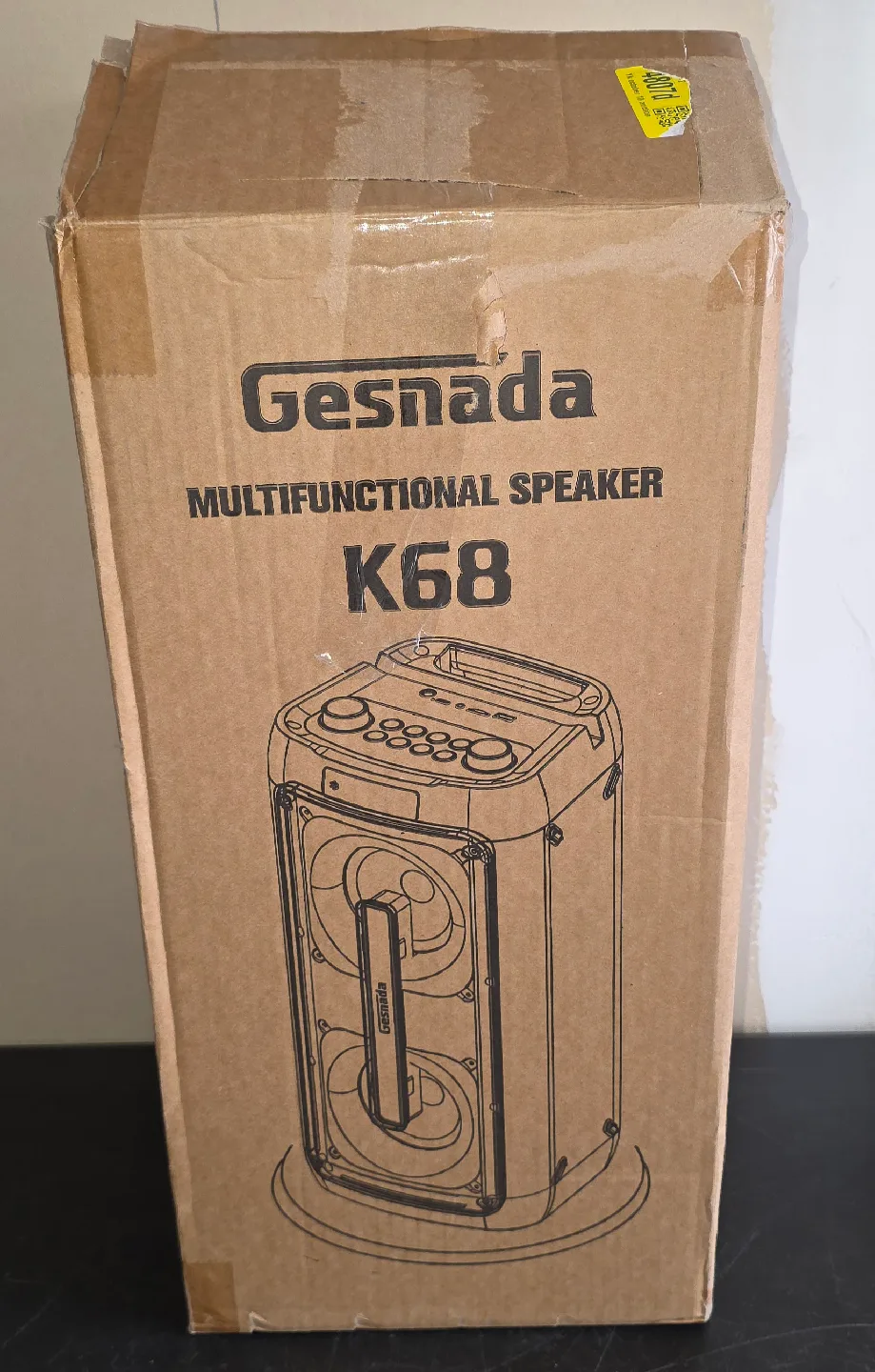 NEW IN BOX - Karaoke Machine for Adults w 2 Mics image indicator(8)