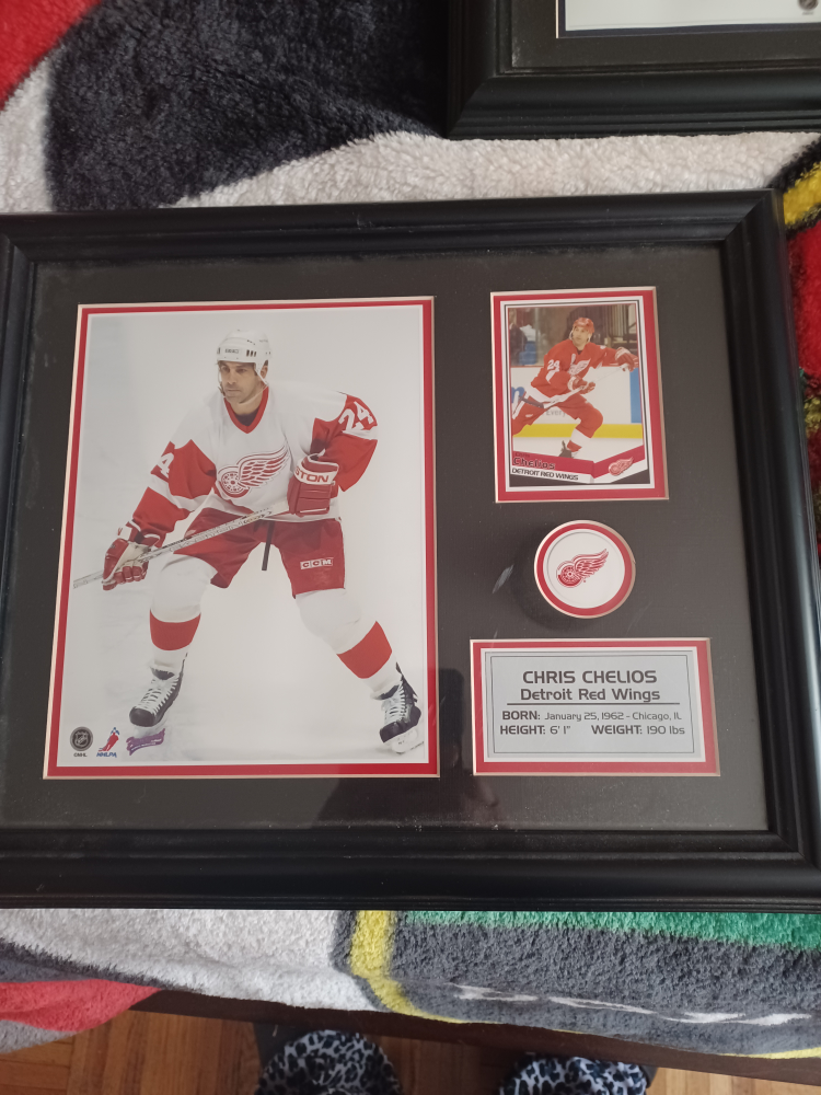 Framed NHL Hockey Player Photos - photo 3