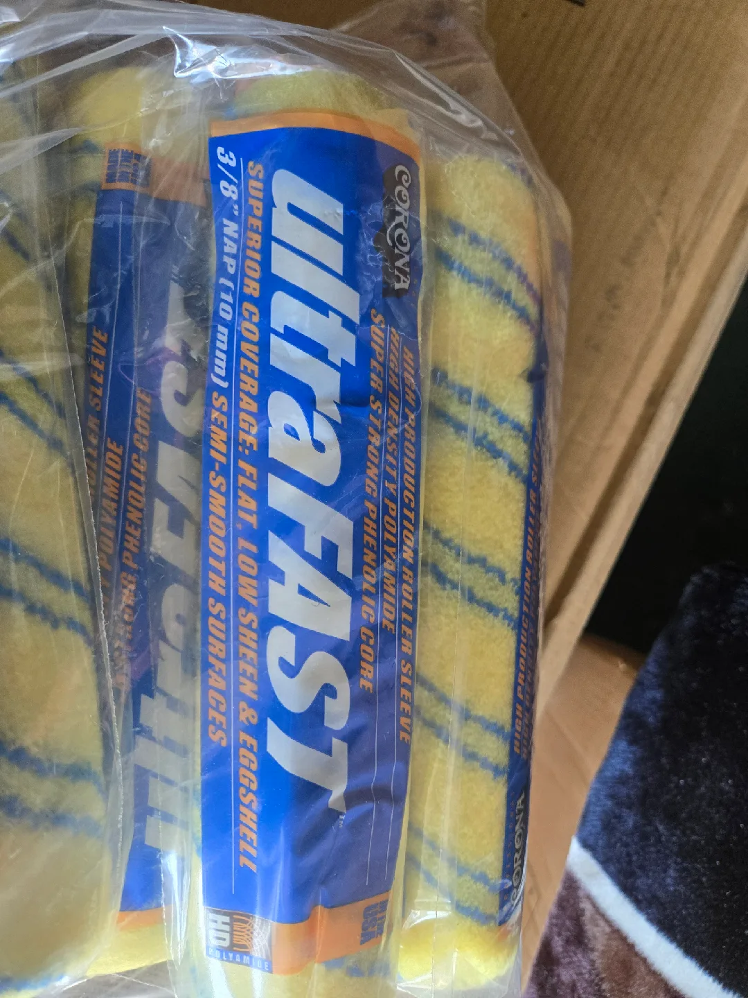 New Corona UltraFast Cover 3/8" nap paint roller image indicator(3)