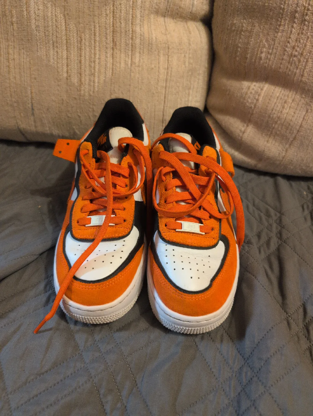 Nike Air Force 1 Shadow Orange Sneakers image indicator(2)