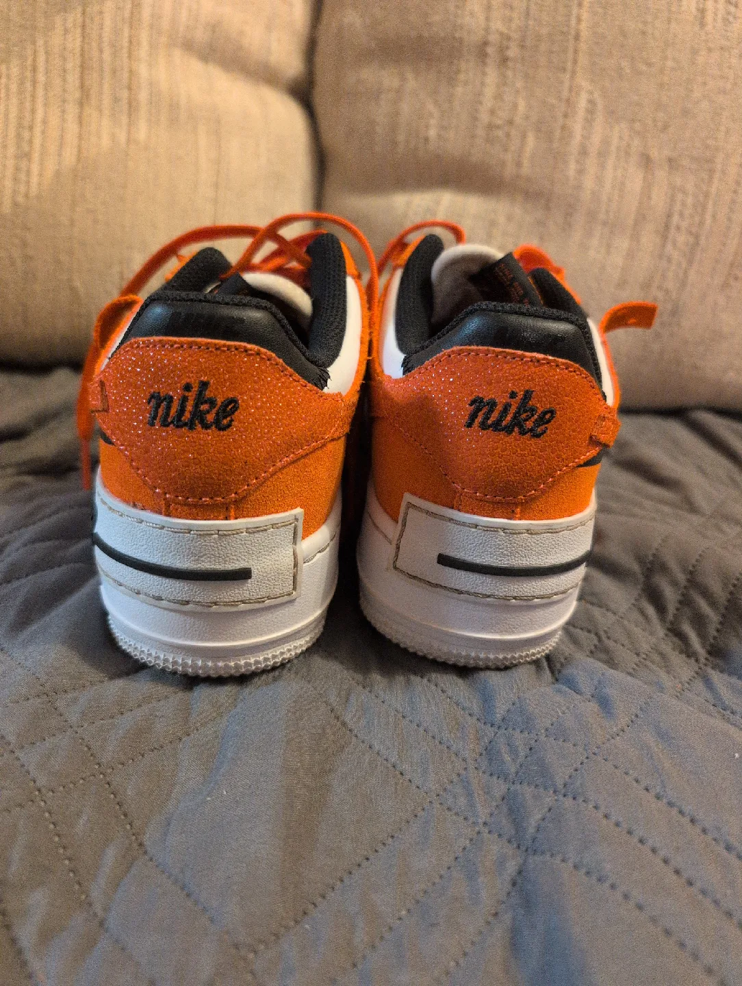 Nike Air Force 1 Shadow Orange Sneakers image indicator(4)