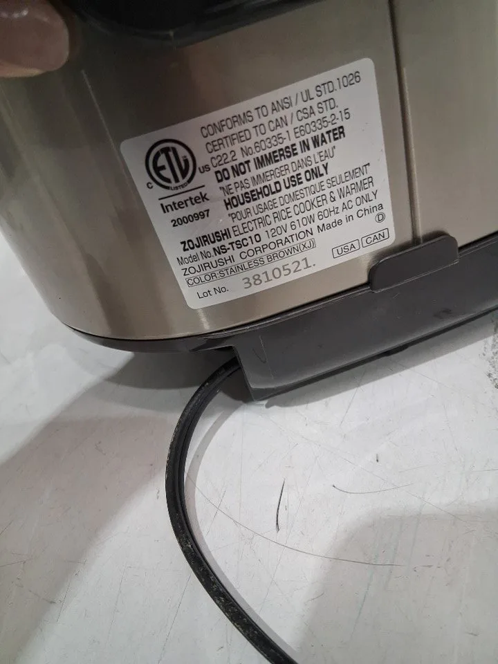 ZOJIRUSHI MICOM RICE COOKER & WARMER image indicator(5)