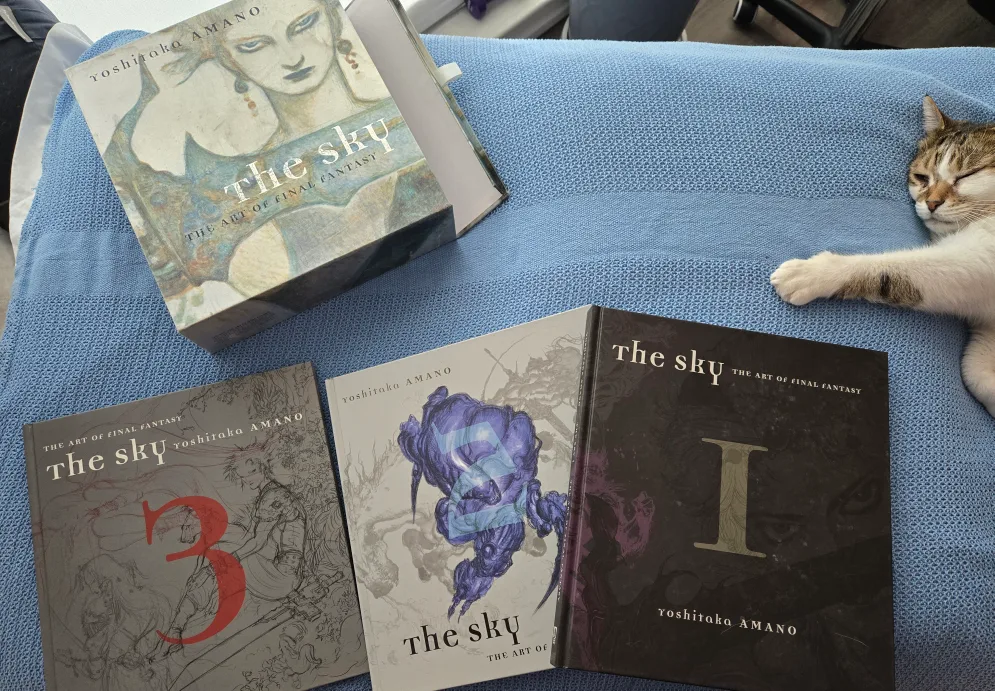 Yoshitaka Amano: The Sky Art of Final Fantasy (3 Books) image indicator(4)
