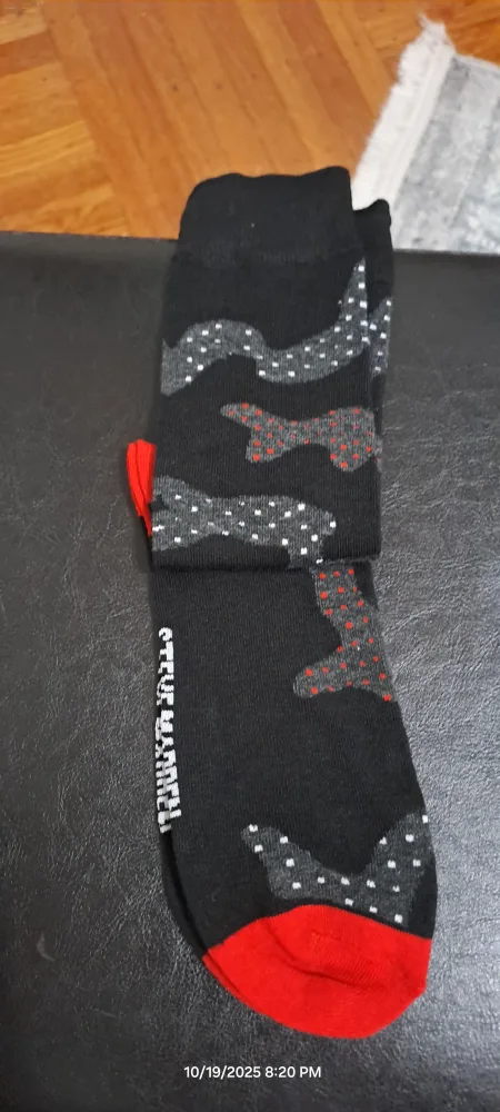 Steve Madden Men's Crew Socks, Size 6-12.5 image indicator(2)