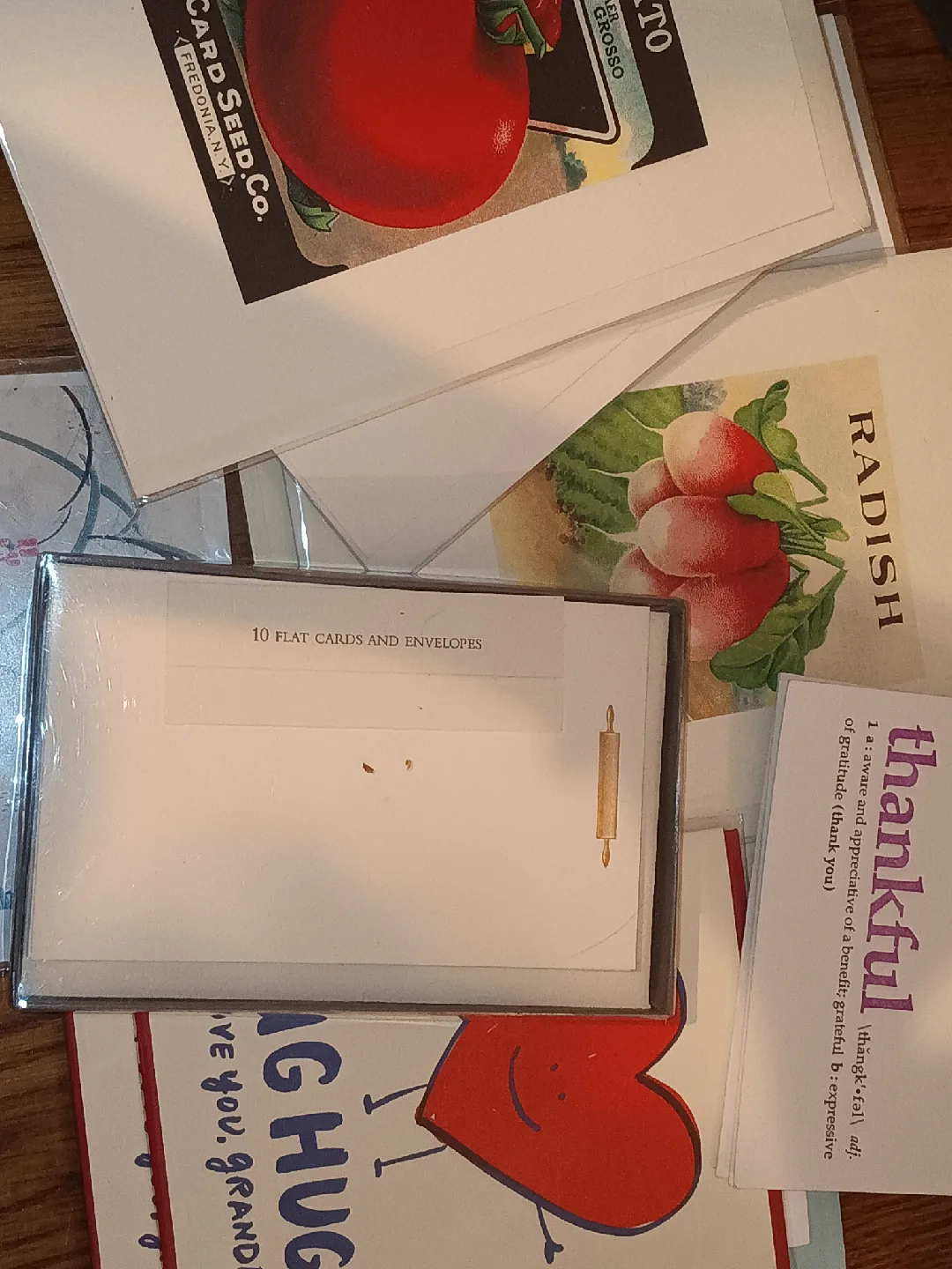 Variety of Flat Cards and Envelopes thumbnail
