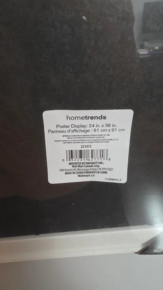 hometrends Poster Display - 24 in x 36 in image indicator(2)