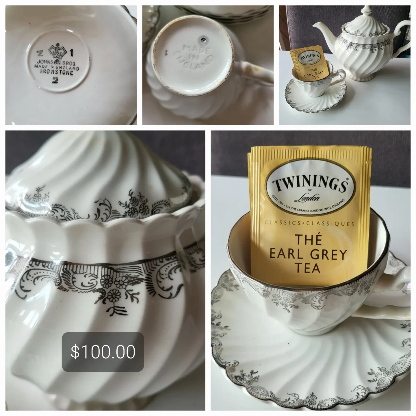 Johnson Bros Ironstone Tea Set image indicator(7)