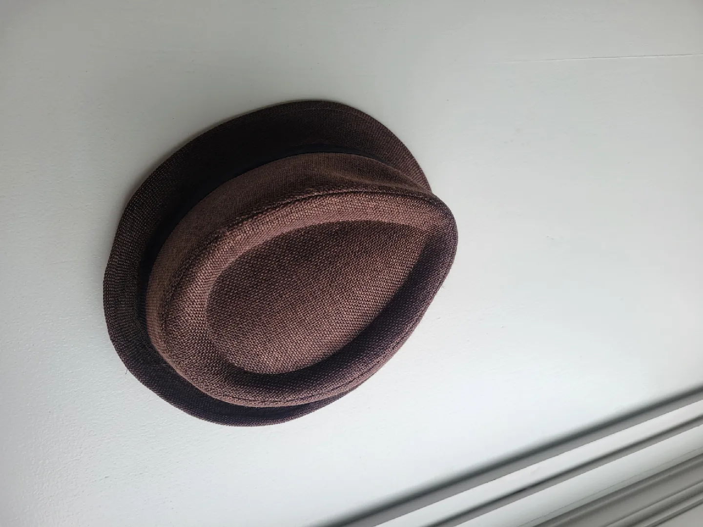 Halloween Costume?New Beau Chapeau Brown Fedora Hat image indicator(7)