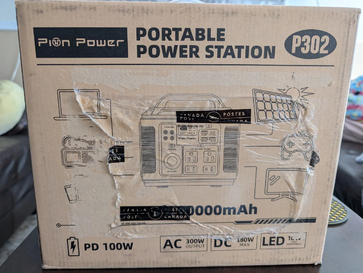 Pion Power P302 Portable 300W Power Station - BNIB! image indicator(2)
