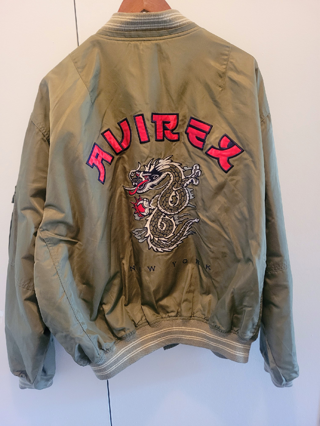 Avirex Varsity Dragon Bomber Jacket XXL🥕 - photo 2