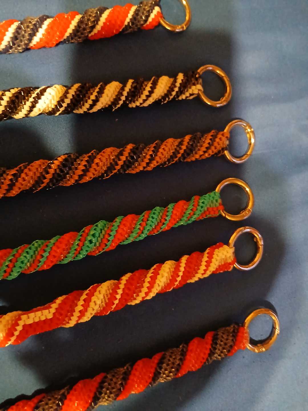 Handmade Braided Keychain Set - photo 2