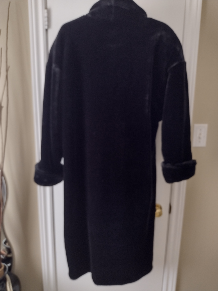 Beechers Brook Black Faux Fur Coat - photo 4