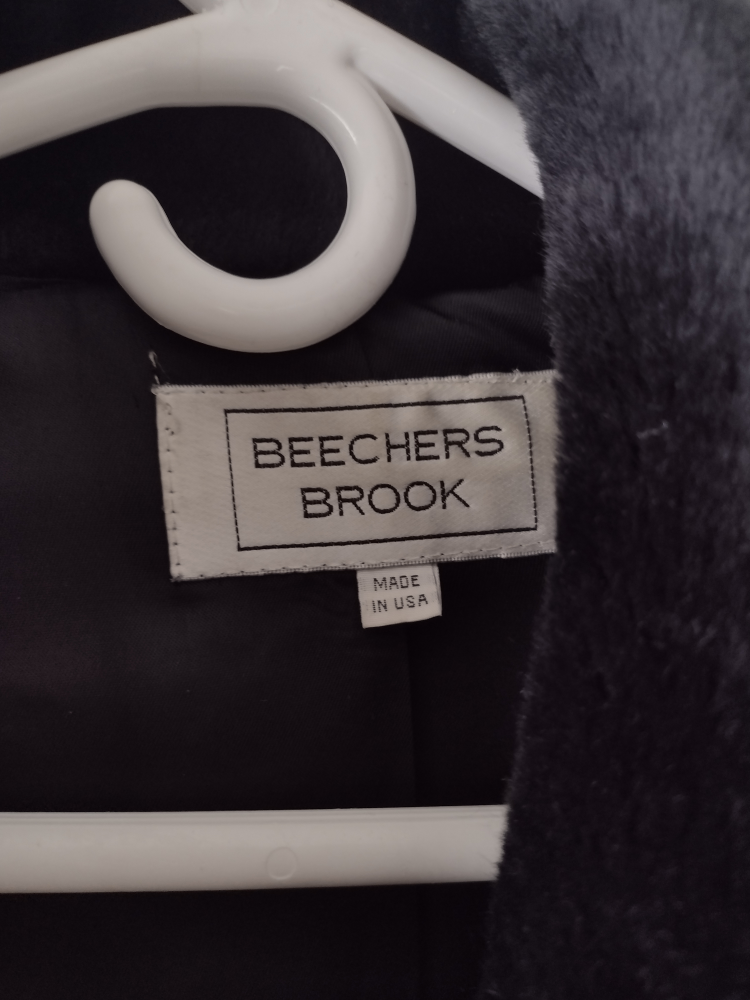 Beechers Brook Black Faux Fur Coat - photo 5