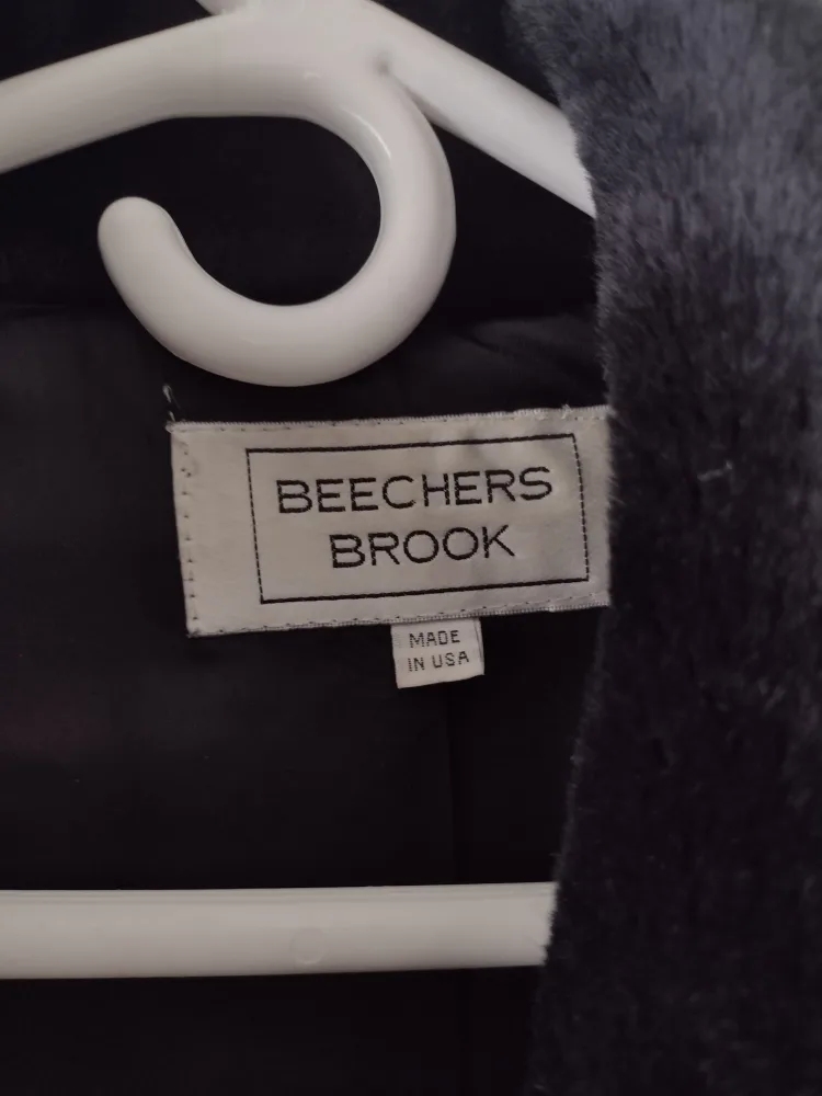 Beechers Brook Black Faux Fur Coat image indicator(5)