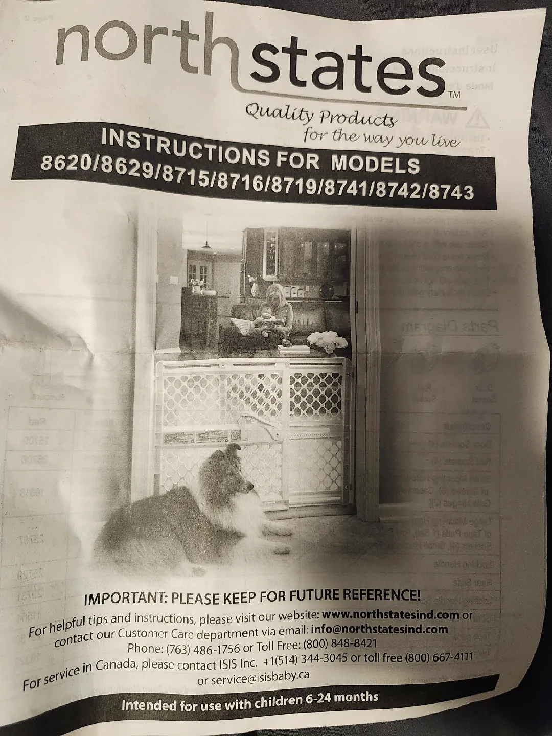 North States Brown Expandable Baby Gate image indicator(4)