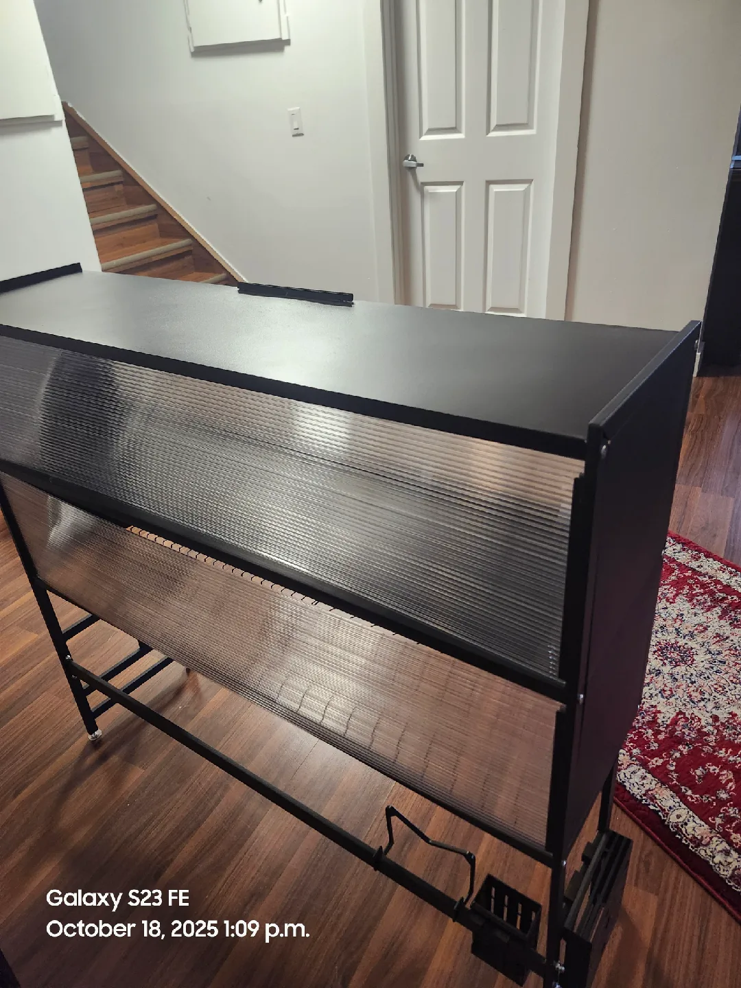 Black Transcontinental Reptile Enclosure/ huge dish rack image indicator(2)