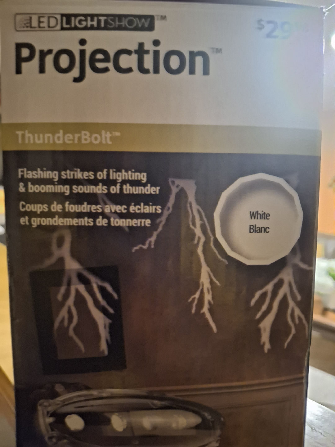 Projection Thunderbolt LED Lightshow