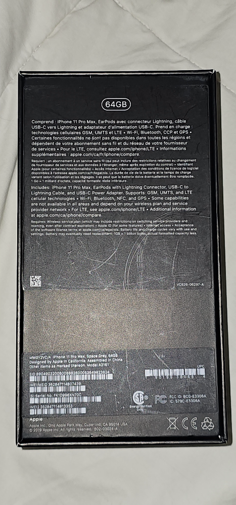 Apple iPhone 11 Pro Max, 64GB, black - photo 3