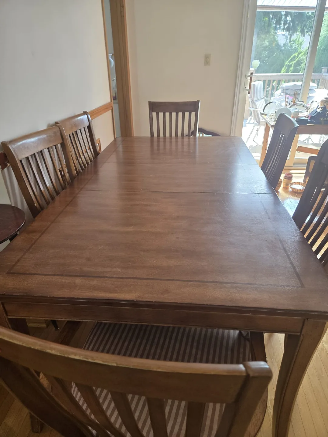 Dining Table with 6 Chairs - Wood image indicator(2)