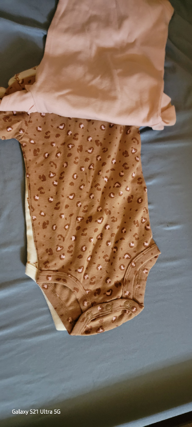Baby Bodysuits 6-9 Months (3-pack) - photo 2