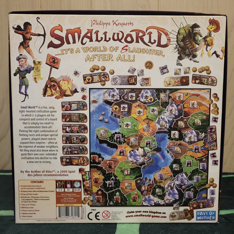 Small World Board Game - photo 3
