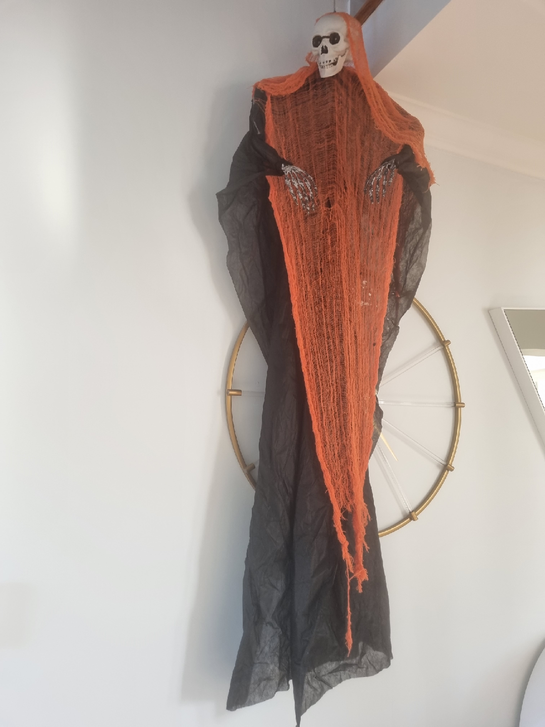 Hanging Halloween Grim Reaper Decoration - photo 3