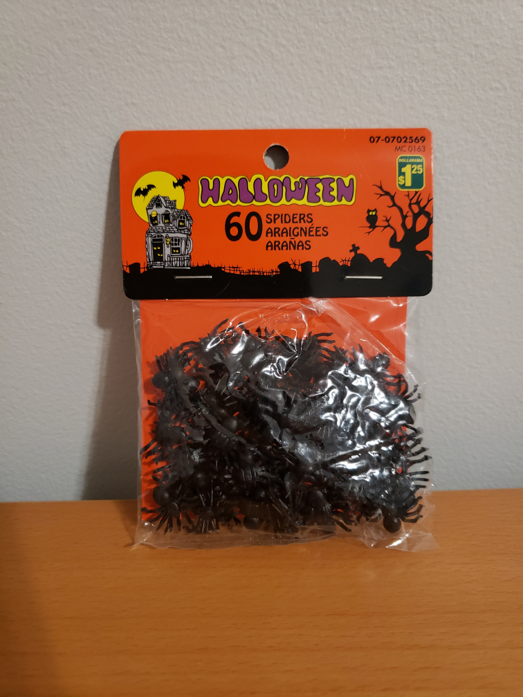 🎃 Halloween Spiders 60 Pack 🕷🕸